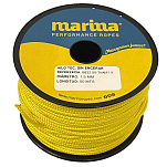  Нить плетёная Marina Performance Ropes 0832.50/AM1 Ø1мм 50м из жёлтого полиэстера