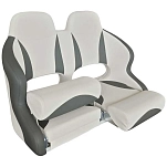 Osculati 48.410.42 сиденье H99 Double Light / Black 108x50x65