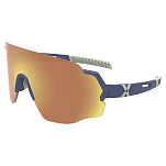 HILX Savage (L) / Matt Blue Warm Grey / Gold Lens