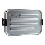 Sigg 8698.00 Plus L Металлическая коробка Серебристый Aluminium Large