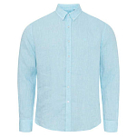 Sea ranch 18-7-283-4094-3XL Рубашка с длинным рукавом Hyeres Голубой Aqua Blue 3XL