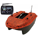 Electrocarp C3Csn H C3 Лодка с приманкой Probe+GPS Оранжевый Snake Camo / Orange