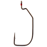 Mustad 38120AP-TX-5/0-6A Assault Wide Gap Техасский Крюк Серебристый TitanX 5/0
