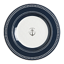 Купить Набор десертных тарелок Marine Business Sailor soul 14003 205мм 6шт из синего/белого меламина 7ft.ru в интернет магазине Семь Футов