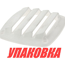 Решетка воздухозаборника 86х86х15 мм, белый (упаковка из 50 шт.) Youthful 15201W_pkg_50