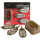 Купить Carp expert 58699000 Method Набор фидеров Красный Green 50-60-70 g 7ft.ru в интернет магазине Семь Футов