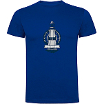 Kruskis CA65500405C055 Футболка с коротким рукавом Lighthouse Голубой Royal Blue XL