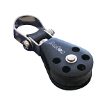 Barton marine 7802190 TG.2 370kg 8 mm Одиночный шкив Black 95 mm