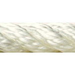 Seachoice 50-40721 Anchor Line 9 mm 3 Strand Braided Nylon Rope Белая White 46 m 