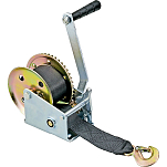 Plastimo 65548 Якорная лебедка для прицепа с текстильной лентой Grey 450 kg