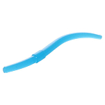 Mikado PMLW-85-BL M-Area Long 85 mm Пластиковые черви Бесцветный BL