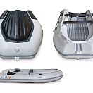 Надувная лодка ПВХ SOLAR-420 К (Максима), оранжевый SLR420k_max_orange