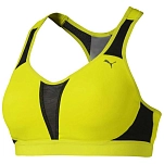 Puma 51828601-34-ab Спортивный бюстгальтер средней поддержки Get Fast Yellow Alert 20x10x5
