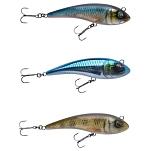 Savage gear 1610683 Lipless Crankbait Low Glider Jerk 78g 145 mm Black Gold 14x17x33