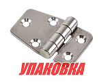 Петля 57х40х2 мм нержавеющая (упаковка из 20 шт.) Youthful 11030_pkg_20