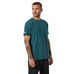 Helly hansen 34222_453-2XL Футболка с коротким рукавом Shoreline Голубой Dark Creek 2XL