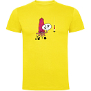 Купить Kruskis CA65500203K036 Футболка с коротким рукавом Squid Желтый Yellow M 7ft.ru в интернет магазине Семь Футов