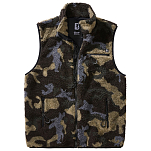 Brandit 5025-4-XL Жилет Teddy Зеленый  Dark Camo XL