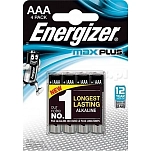 Energizer 437468 щелочная батарея Max Plus AAA LR03 4 ECO Бесцветный Grey
