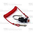 Купить Кнопка аварийного выключения двигателя с чекой Yamaha 688-82575-01 Poseidon 7ft.ru в интернет магазине Семь Футов