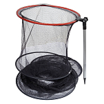 Lineaeffe 6201471 Round Keepnet Черный  Black 40 x 150 cm 