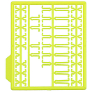 Купить Mikado AMC-11504-07-Y Extending Пробки Желтый  Yellow 7ft.ru в интернет магазине Семь Футов