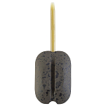 Avid carp A0420015 In-Line Groove Вести Серый  Grey 70 g 