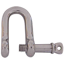 Купить Talamex 08556206 D-образная скоба с невыпадающим штифтом Серый Silver 6 mm  7ft.ru в интернет магазине Семь Футов