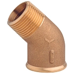 Maestrini gs30820 угольник 45º Латунь M-F 1 1/4´´ Brass 8x11x15