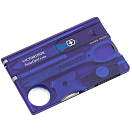 Купить Victorinox 0.7322.T2 Swisscard Lite Transparent Многоцветный Blue 7ft.ru в интернет магазине Семь Футов