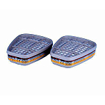 3M 6057 Serie 6000 Абэ 1 Маска фильтр  Grey
