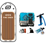 Safe waterman hb500.001 Надувной комплект для падлбординга The Dock 8 Persons 18´4´´ White 60x50x20 558.8 cm