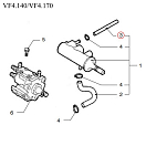 Купить Топливный шланг Vetus VFP01208 для двигателей VF4.140/VF4.170/VF5.220/VF5.250 7ft.ru в интернет магазине Семь Футов