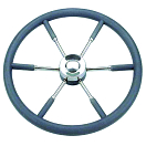 Купить Savoretti 4345855 5 Призраки Полиуретановый руль Grey 550 mm  7ft.ru в интернет магазине Семь Футов