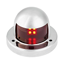 Огонь ходовой светодиодный, нержавеющий корпус, красный 12 В, SeaFlo SFNL031LS03