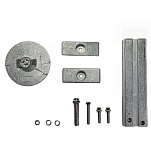 Recmar reckitmverado4zn Комплект цинковых анодов Mercury Verado V4 Grey 5x20x27