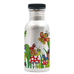 Laken BPLBI Bichitos 600 ml Алюминиевая бутылка Серебристый Multicolor