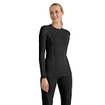 Falke 33311-3000-m Базовый слой с длинным рукавом Black 30x25x2