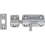 Plastimo 412753 Замок-болт из нержавеющей стали Silver 80 x 27 x 14 mm