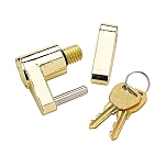 Fultyme rv 590-1014 Замок фаркопа Золотистый Bronze