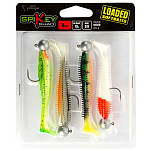 Fox rage NMC015 Spikey UV 90 Mm Многоцветный  Multicolor