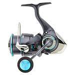 Daiwa EMEE23LT2500SH Emeraldas E LT 2023 Спиннинговая Катушка Серебристый Black / Cian Blue 2500SH