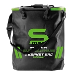 Maver 06118008 Сумка Superlithium Keepnet Black / Green 62x57x12 60 x 13 x 55 cm