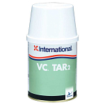 Двухкомпонентная эпоксидная грунтовка International VC Tar2 YEA729/A1AZ 1л чёрного цвета