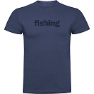 Купить Kruskis CA65500586S286 Футболка с коротким рукавом Word Fishing Голубой Denim Blue 2XL 7ft.ru в интернет магазине Семь Футов