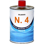 Marlin marine 108118 Разбавитель N4 Velox 1 Lt Бесцветный Clear