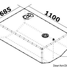 Fuel tank 270 l, 52.032.17