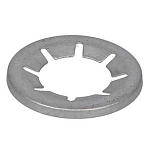 Euromarine REM1805120 Стопорная шайба оси Серебристый Grey 22 mm