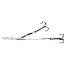 Купить Mikado HDJ02-10-24 Jaws Стальной крючок 5 + 10 см Серебристый Silver 7ft.ru в интернет магазине Семь Футов