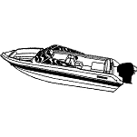 Carver industries 500-77022S11 V-22 O/B Boat Мобильные Чехлы 22´